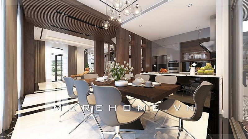 Thiết kế phòng ăn tại Hà Nội